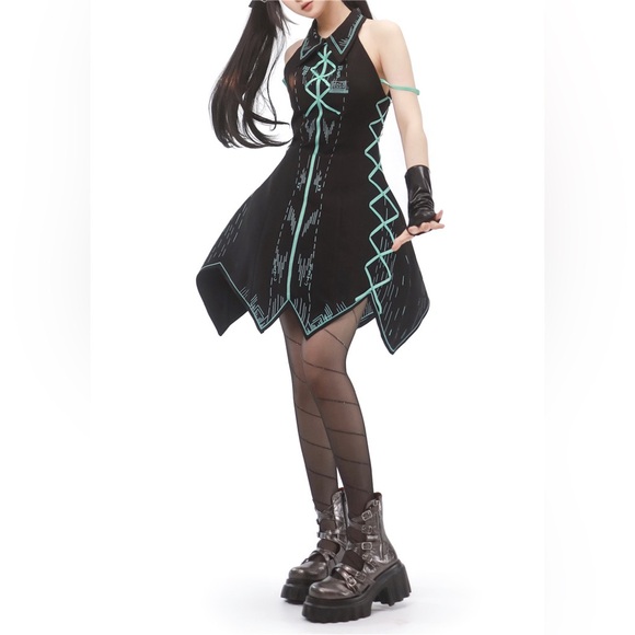 Modern signal style lolita dress - Picture 5 of 6